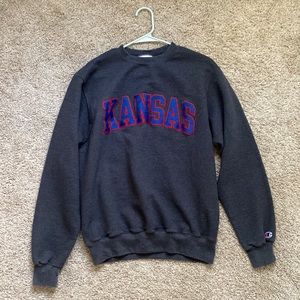 KU/Kansas Crewneck